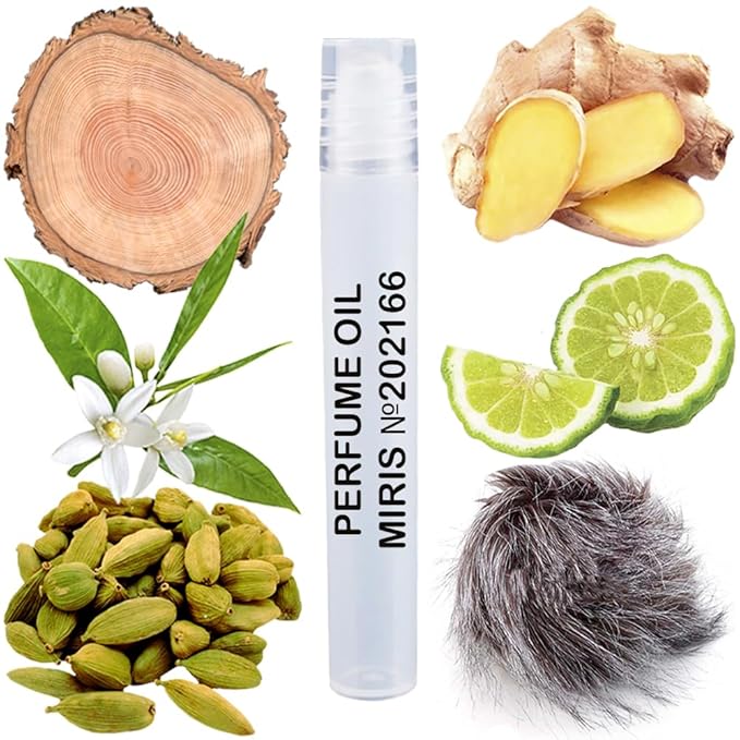 MIRIS No. 202166, Inspired by Bergamote Calabria, Long-Lasting Perfume Oil for Women Roll-On, Rollerball 0.34 Fl Oz / 10 ml