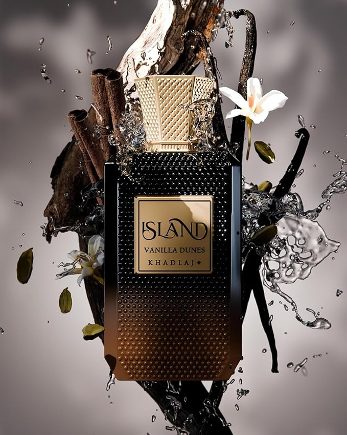 Khadlaj Island Vanilla Dunes Extrait De Parfum, 100 ML, For Men