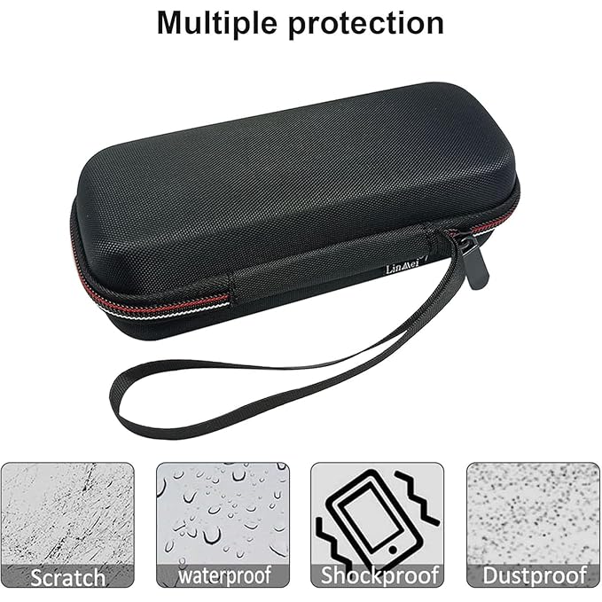 LinMei Hard Travel Case for Electric Trimmer & Shaver Compatible with Philips Norelco OneBlade QP2520, QP2530, QP2620, QP2630 - Waterproof, Durable and Compact Organizer