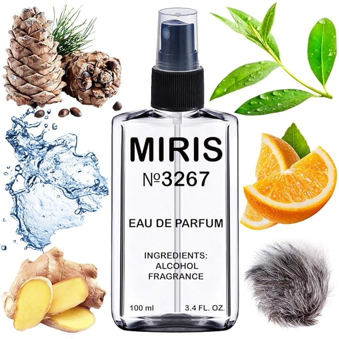 MIRIS No. 3267, Inspired by Everyone, Long-Lasting Unisex Eau de Parfum for Women & Men, Spray 3.4 Fl Oz / 100 ml