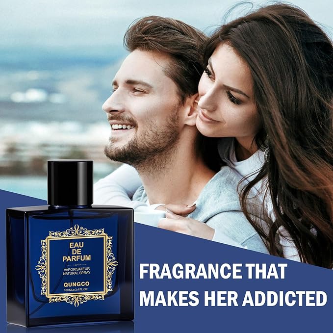 Perfume for Men Spray 100ML(3.4OZ)-Long Lasting Natural Refreshing Notes Pheromone Cologne for Men,Premium Mens Cologne Perfume,Oriental Woody Fragrances,A Gift for Any Ideal for Special Occasions