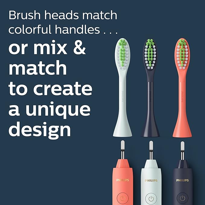 Philips Sonicare, 2 Brush Heads, Midnight Navy Blue (BH1022/04)