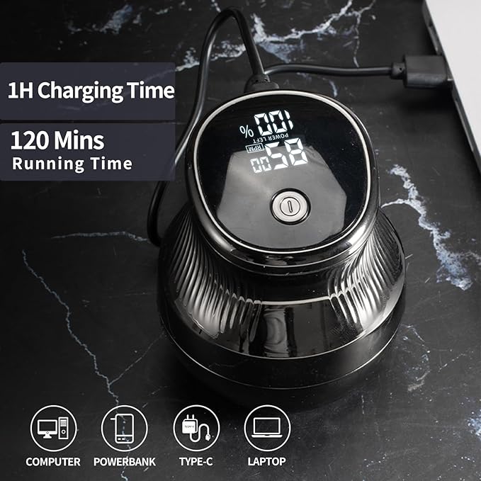 Head Shavers for Bald Men Waterproof Electric Razor Electric Shaver for Men Rechargeable Bald Head and Face Shaver Cordless Razor Wet/Dry Shaving with LED Display with Type-C Charge