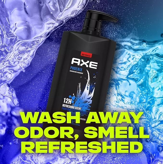 AXE Holiday Gift Bag for Men, Phoenix (28-Ounce, Pack of 2)