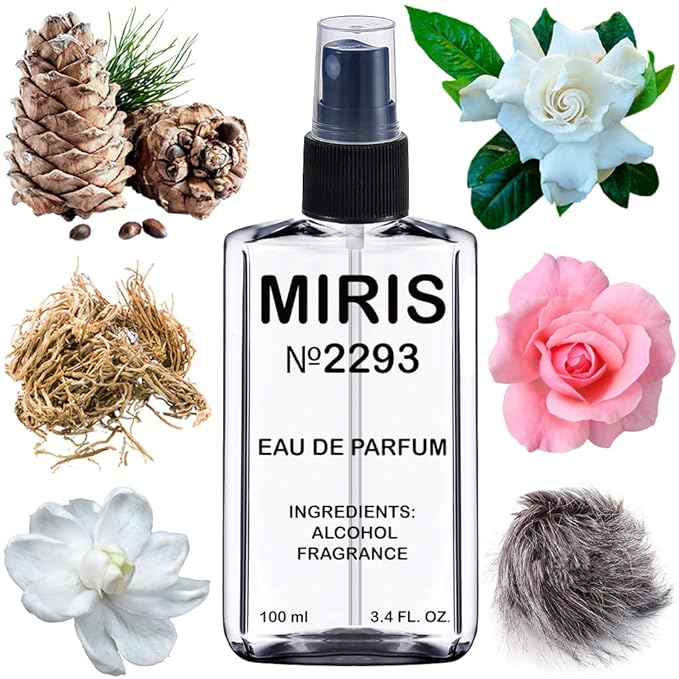MIRIS No. 2293, Inspired by Narciso, Long-Lasting Eau de Parfum for Women, Spray 3.4 Fl Oz / 100 ml