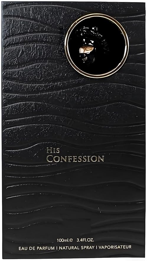 Perfumes His Confession for Men Eau de Parfum Spray, Long Lasting Fragrance Perfum 100ml / 3.4 Ounce