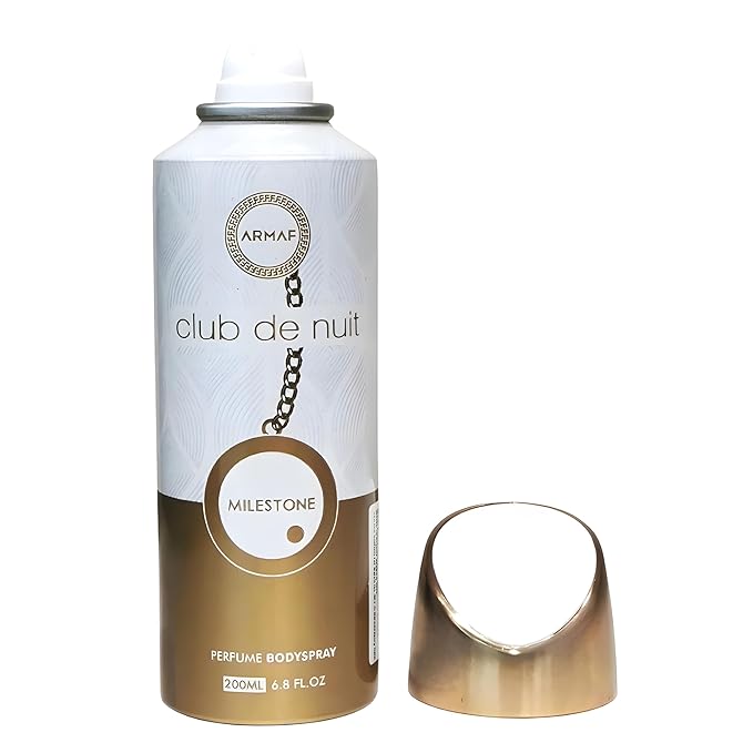 Armaf Club De Nuit Milestone for Unisex Perfume Body Spray, 6.8 Ounce / 200 ml