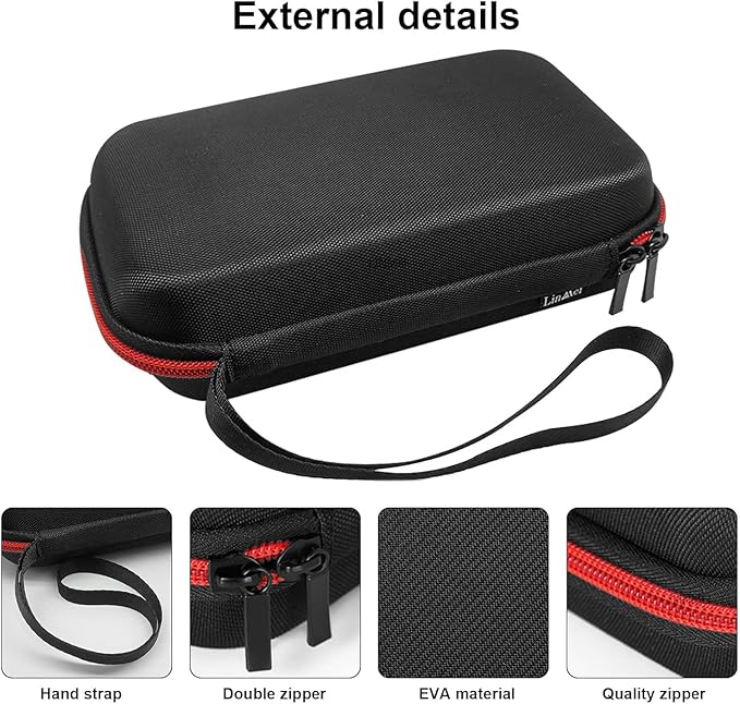 LinMei Travel Shaver Case Compatible with One Blade QP2724/90 QP2834/70 QP2630/72 Hybrid Electric Trimmer Hard Portable Storage Carrying Case for Shavers and Accessories