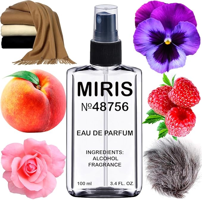 MIRIS No. 48756, Inspired by Ro Do Elixir Femme Parfum, Long-Lasting Eau de Parfum for Women, Spray 3.4 Fl Oz / 100 ml