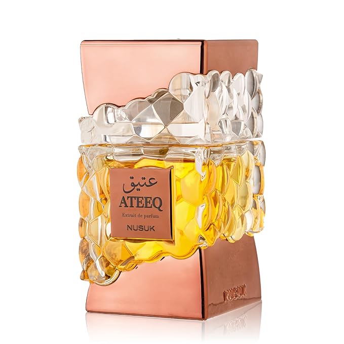Ateeq Luxury Cologne for Men - Lavender & Oud Aromatic Elixir-100ml Eau de Parfum - Long Lasting - Versatile Signature - Elite Gift (Ateeq)