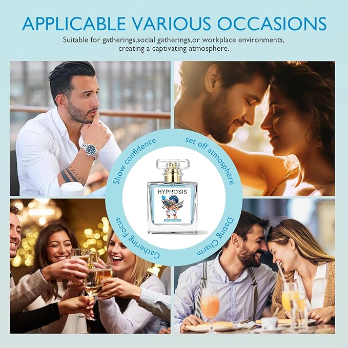 Pheromone Cologne for Men, 2026 Upgraded 2.0 Cologne for Men, Men's Fragrances, Enhance Attraction, Pheromone Perfume, Gift for Father, Boy Friend and Husband