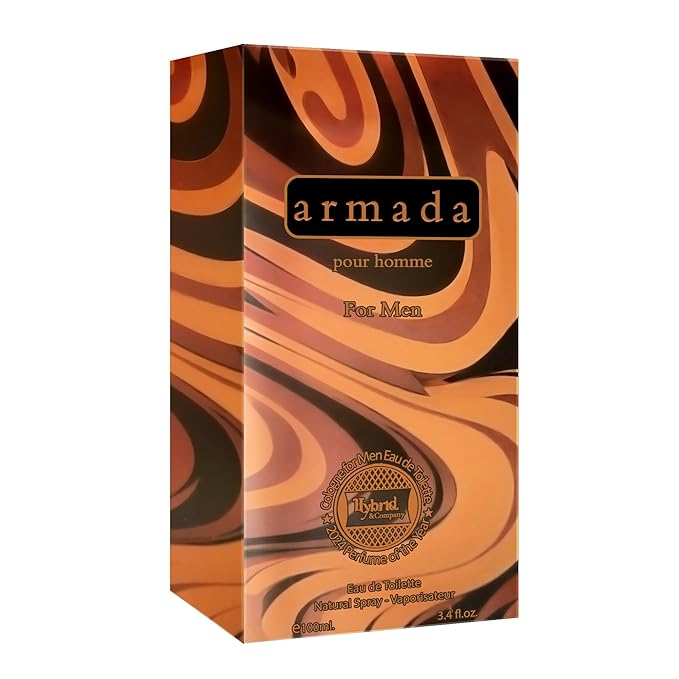 Hybrid & Company Armada Pour Homme For Men Eau De Parfum Vaporisateur Natural Spray 3.4 Fl Oz