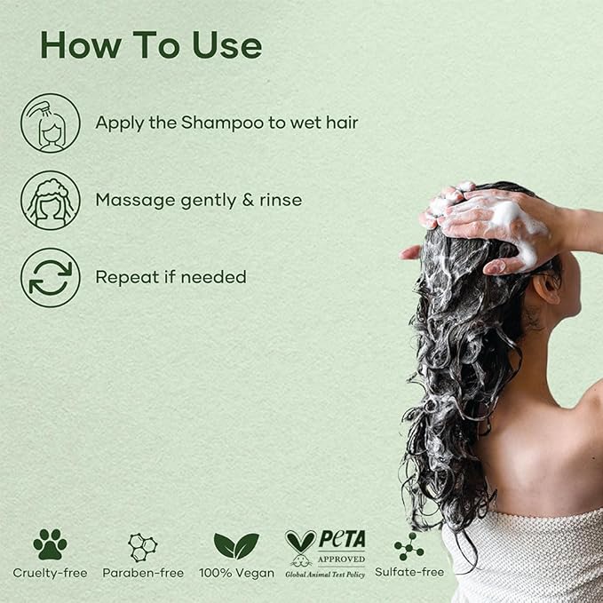 Botanic Hearth Peppermint Oil Shampoo | Hair Blooming Formula With Keratin For Thinning Hair | Fights Hair Loss, | Sulfate Free For Men And Women | 16 Fl Oz