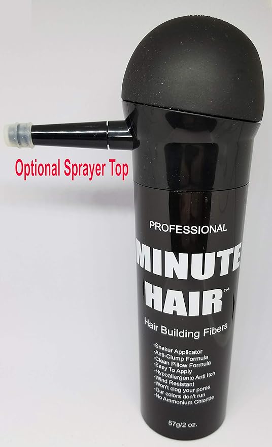 Biggie Sized 57 Gram Bottle Full Of Minute Hair Fibers. Hi Grade Hair Building Fibers. Gargantuan Amount of GREY Fibers Inside A Compact Size Refillable Bottle. Choose Your Color.