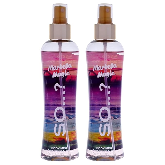 Marbella Magic Body Mist by So…? for Women - 6.9 oz Body Mist - Pack of 2