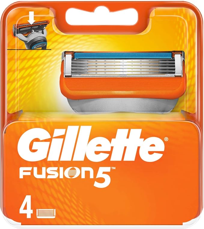 Gilette Fusion5 Razor 4 Blades for Men