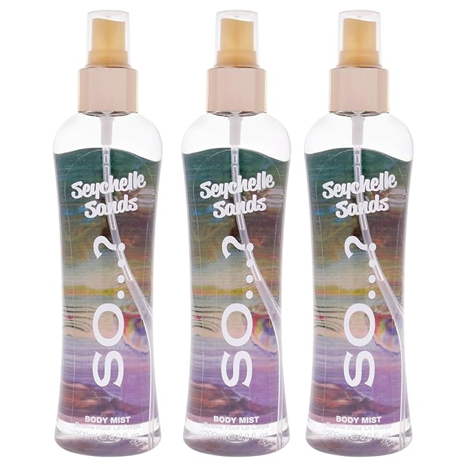 Seychelle Sands Body Mist by So…? for Women - 6.9 oz Body Mist - Pack of 3