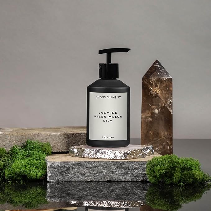 ENVIRONMENT Inspired by 5-Star Resort WN Lotion, 300ml Luxury Scented Lotion (Jasmine | Green Melon | Lily) Bathroom Luxury, Men & Women High-End Body Lotion, Hand Cream, Dry Skin Treatment