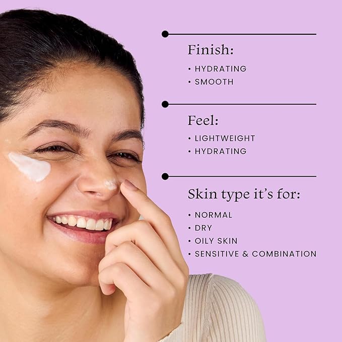 Foxtale 5x Hydrating Ceramide Moisturizer for Face | Micro Hyaluronic Acid & 3 Ceramides | Lightweight | Fast Absorbing | Repairs Skin Barrier and Texture | Men & Women - 15ml
