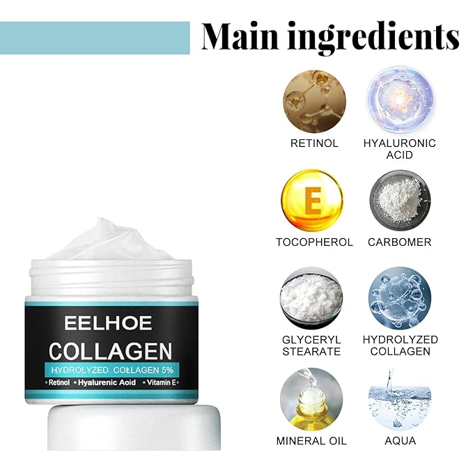 Retinol Face Cream for Men with Vitamin E & Hyaluronic Acid – Anti-Wrinkle, Deep Hydration, Firming & Moisturizing Day & Night Cream – Gentle Formula for Smooth, Youthful Skin – 1.06 oz
