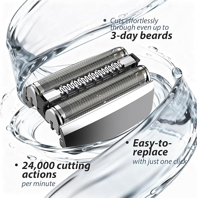 70S Series 7 Foil & Cutters Shaver Replacement Head for Series 7 Electric Razors, Compatible with 720cc, 730cc, 735s, 750cc, 760cc, 790cc,for Men.New and Old Packaging