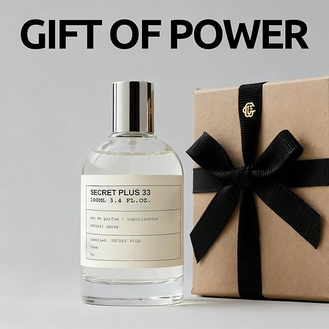 SECRET PLUS 33 Eau de Parfum for Men - 100ml - Long Lasting Cologne Spray, Gift of Power