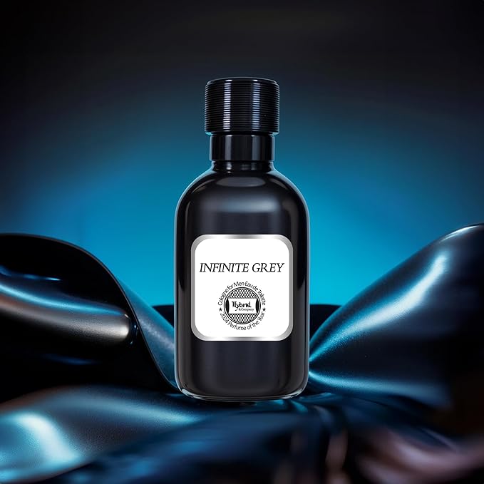 Hybrid & Company Infinte Grey For Men Eau De Toilette Vaporisateur Natural Spray 3.4 Fl Oz