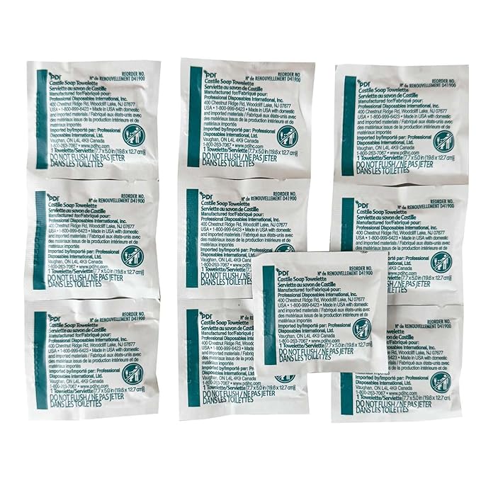 Castille SOAP TOWELETTES (10 Pack)