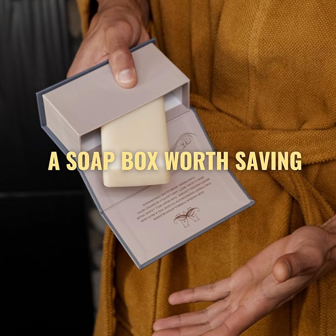 San Francisco Soap Company Malt and Espresso Fragrance Man Bar - Awakening - No Harmful Chemicals - Good for All Skin Types - Made in the USA
