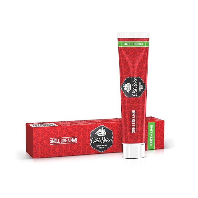 Old Spice Lather Shaving Cream Fresh Lime -70g