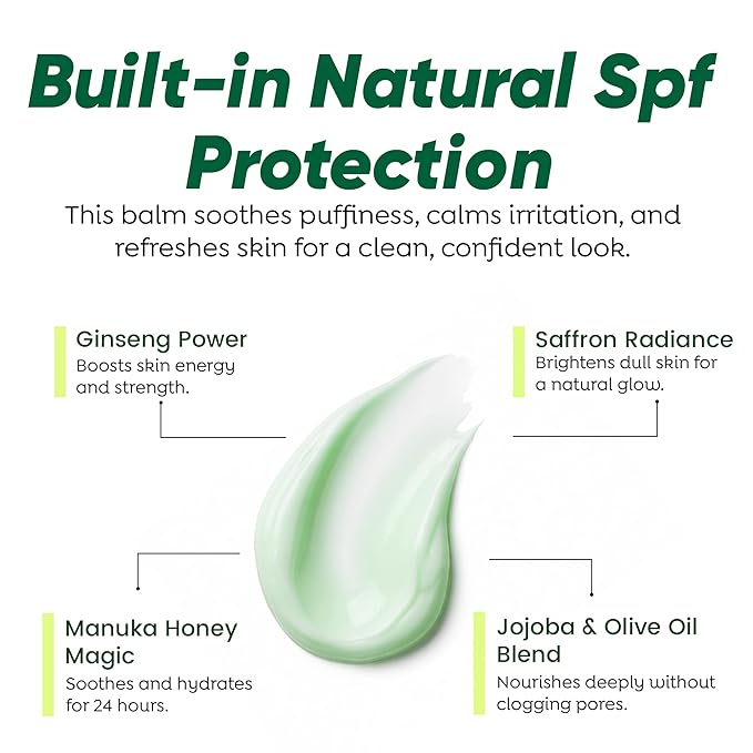 Men's Skin Moisturizer Balm – US Handmade Botanical Balm Face & Body For All Skin Types – Botanical cleansing cream for Everyone full Day Moisturize - Ember Citrus Scent, 2oz