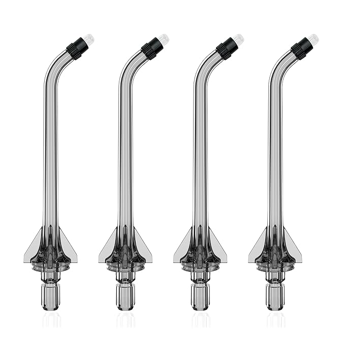 Replacement Heads for Nicwell, Oralfree, WELLFINE, Hangsun, Tovendor Water Flosser,4 Orthodontic Replacement Heads Oral Irrigator Jet Tip(Orthodontic Tips)