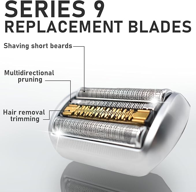 94M Series 9 Electric Shaver Replacement Head Compatible with Braun S9, for All Series 9 & Series 9 Pro Electric Razors 9290cc, 9291cc, 9370cc, 9293s, 9385cc, 9390cc, 9330s, 9296cc, 9260s