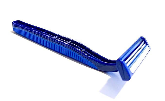100 Premium Twin Blade Disposable Razors in Bulk - Medical Professional or Home Use