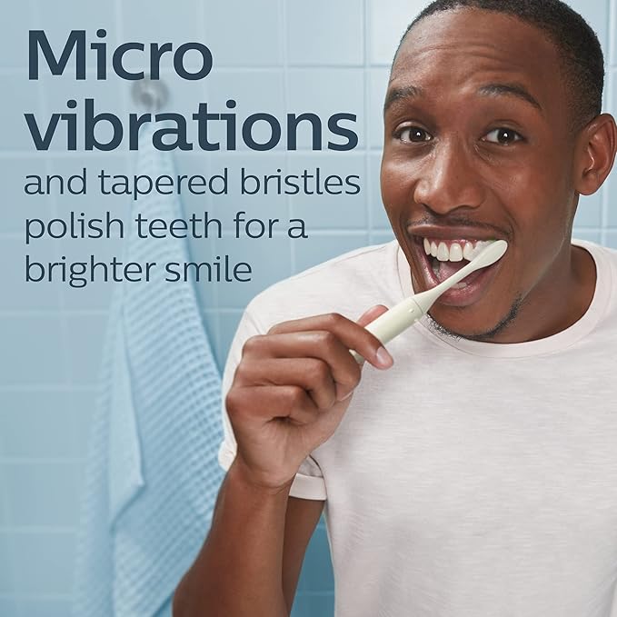 Philips Sonicare One by Sonicare Rechargeable Toothbrush, Snow, HY1200/27