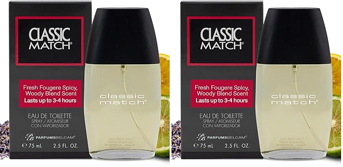 PB ParfumsBelcam Classic Match our Version of Drakkar Noir EDT,2.5 Fl Oz (F37437-04-DN) (Pack of 2)