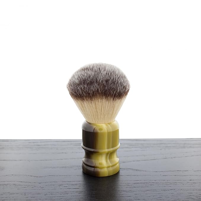 West Coast Shaving Tortoiseshell Collection Torch Shaving Brush, Synthetic, 26mm