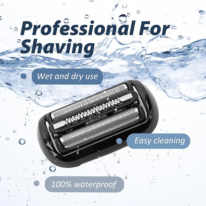 64B Replacement Shaver heads Compatible with Series 6 Replacement Head,suitable for 6120s, 6140cs, 6172cc, and 6175cc.