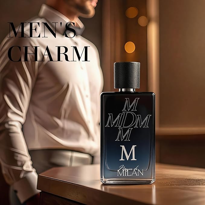 MDM, Men’s Cologne with Mysterious Charm, Long Lasting EDP Fragrance, Cool Water Scent, Premium Perfume for Daily Use, 3.4 Fl Oz