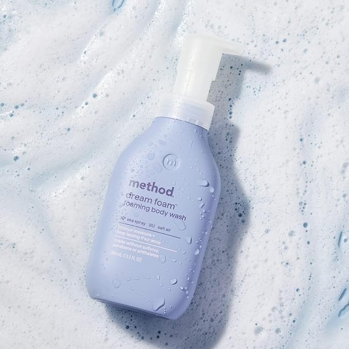 Method Dream Foam, Foaming Body Wash, Sea Spray + Salt Air, 13.5 oz