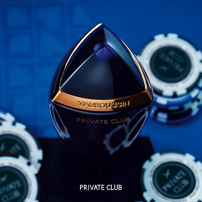 Mauboussin - Private Club 100ml (3.3 Fl Oz) - Eau de Parfum for Men - Woody & Oriental Scents