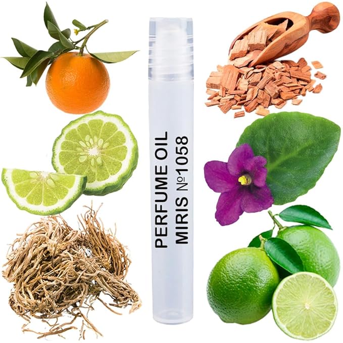 MIRIS No. 1058, Inspired by Boise Fruite, Long-Lasting Unisex Perfume Oil for Women & Men Roll-On, Rollerball 0.34 Fl Oz / 10 ml