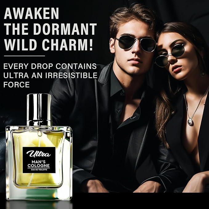 Pheromone Cologne for Men, Premium and Long-Lasting Scent for Men Attact Women,Show off Your Handsome Charm,50ml