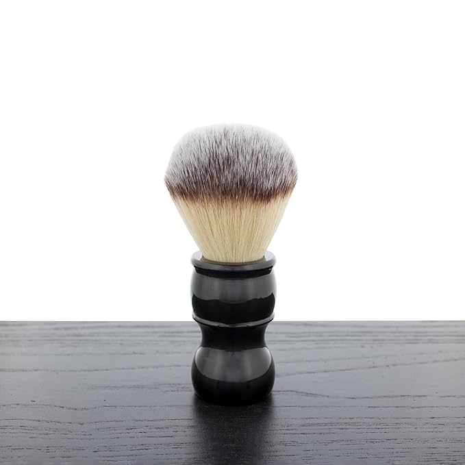 West Coast Shaving Beacon Shaving Brush, Synthetic, Black, 24mm