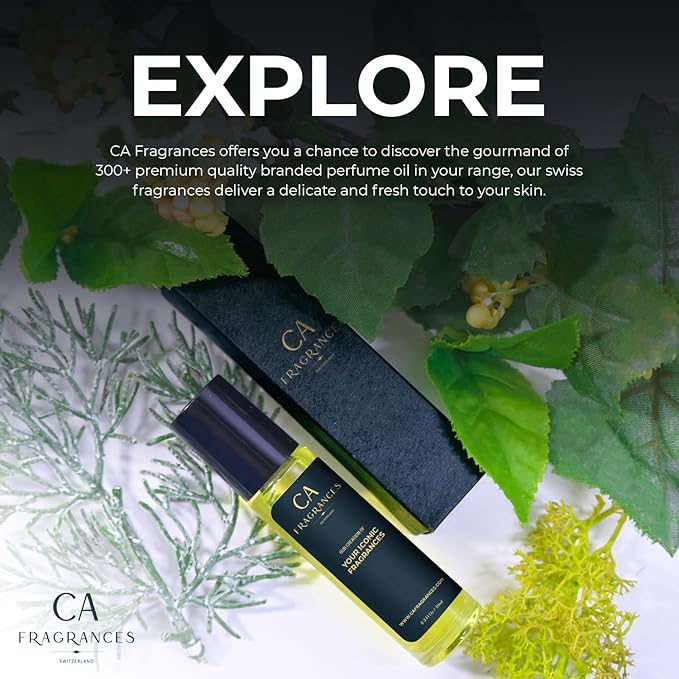 CA Fragrances Impression of T. Ford Tuscan Leather Unisex (10ml Roll On Travel Size)