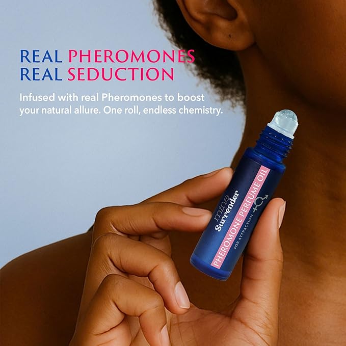 Mine Pheromones Perfumes for Women, Long Lasting, Travel Size Roll On Oil - 0.33 fl.oz (10ml)