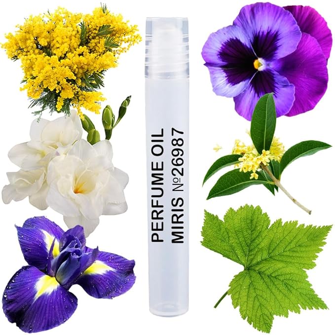 MIRIS No. 26987, Inspired by La Belle Vie Florale, Long-Lasting Perfume Oil for Women Roll-On, Rollerball 0.34 Fl Oz / 10 ml