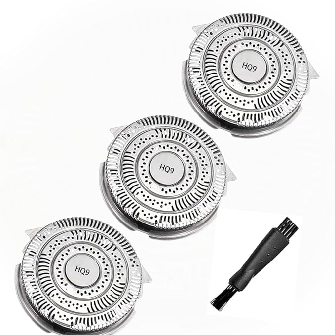 HQ9 Replacement Heads Blades Compatible with Philips HQ9 Shaver,HQ9190 8240XL PT/AT900 HQ8240/8260 PT920 8140XL 8260 L 8150XL,3 Pack