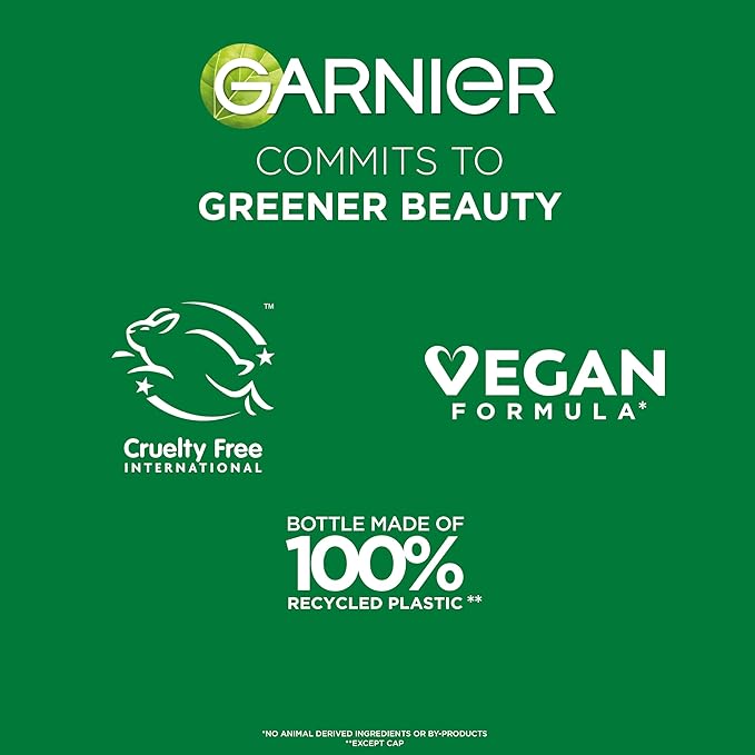 Garnier Fructis Sleek & Shine Shampoo, Smoothing Shampoo for Frizzy, Dry Hair with Argan Oil and Vegan Keratin, 33.8 Fl Oz (Packaging May Vary)
