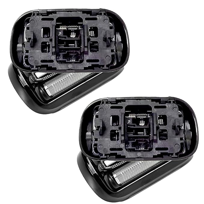2Pcs 53B Series 5/6 Replacement Shaver Head Compatible with Braun Series 5 Electric Foil Shaver,for S5 replacement Head,for Series 5(New Gens) Replacement Head Razors 5020cs,5035s,5049cs,5050cs Etc
